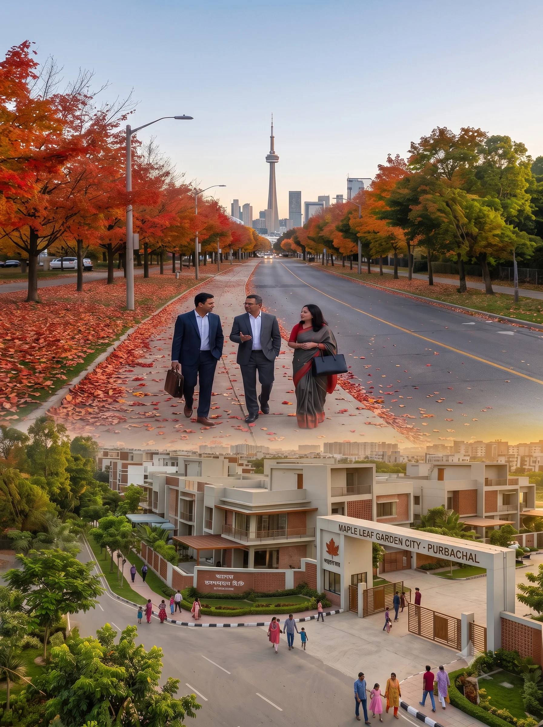 From Toronto to Purbachal — A Story of Vision