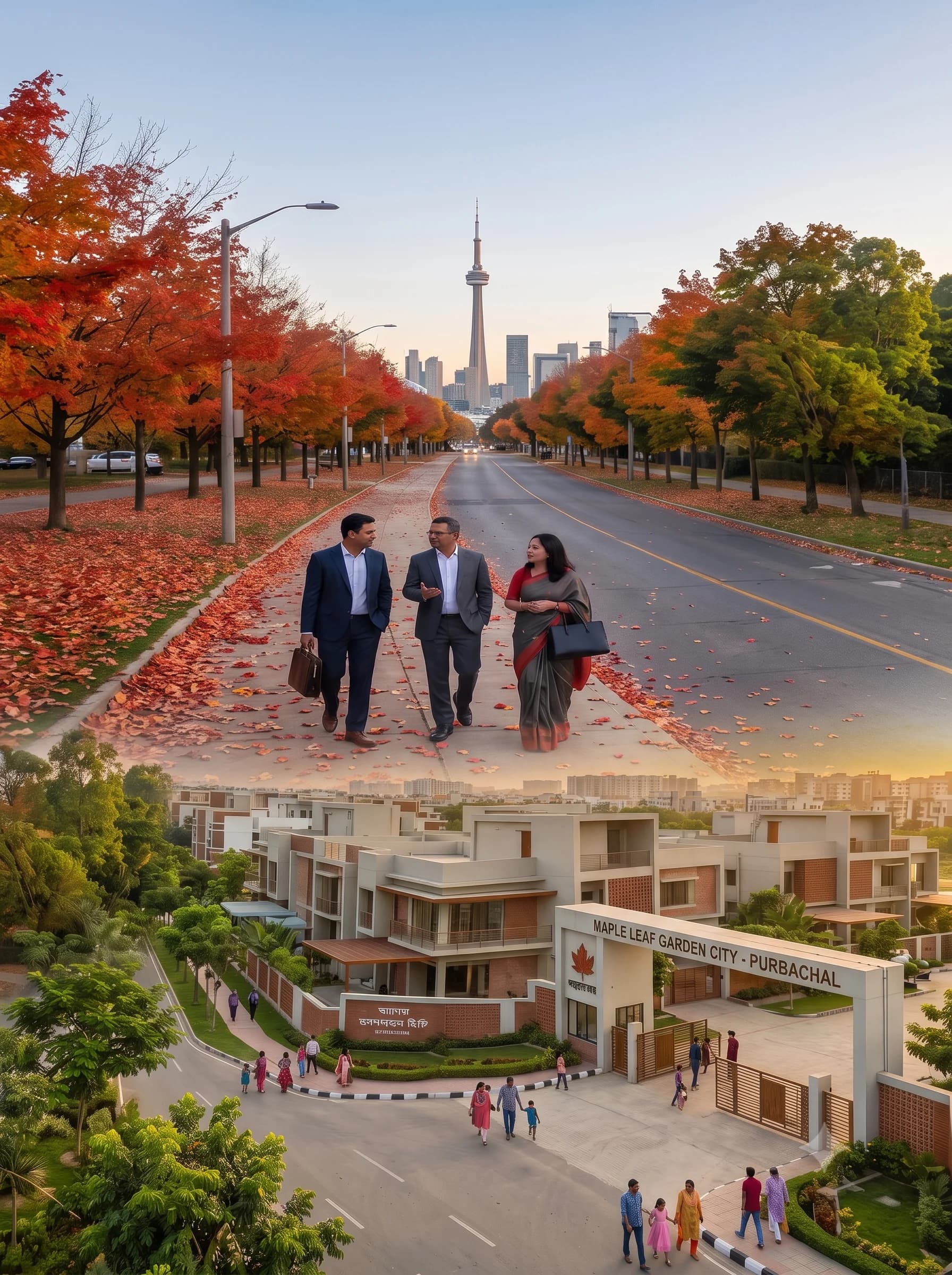 From Toronto to Purbachal — A Story of Vision